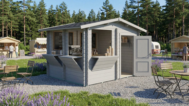 Écuries et kiosques